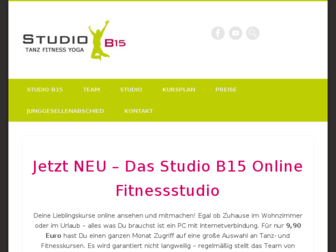 studiob15.de website preview