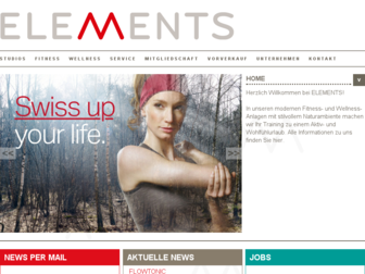 elements.com website preview
