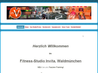 fitness-waldmuenchen.de website preview