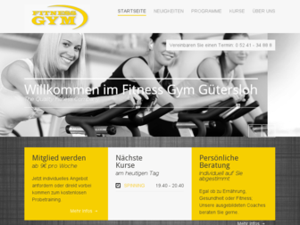 guetersloh-fitness.de website preview