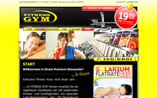 fitnessgym-viersen.de website preview