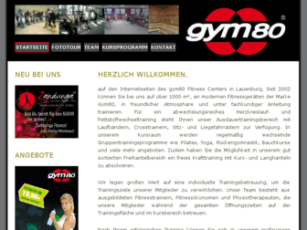 gym80-lauenburg.de website preview