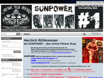 fitnessshop-heilbronn.de website preview