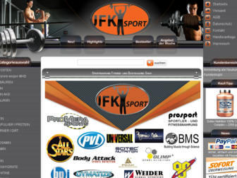 jfk-sport.de website preview