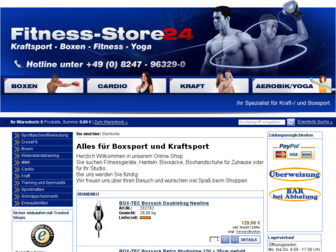 fitness-store24.de website preview