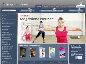 fitnessraum-shop.de website preview
