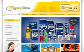 fitnessshop-online.de website preview