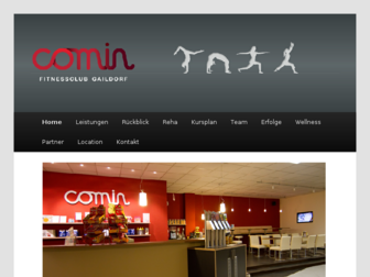 comin-fitnessclub.de website preview