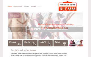 fitnessclub-freiberg.de website preview