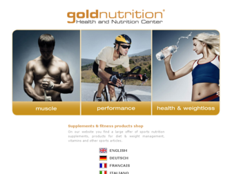 goldnutrition.net website preview