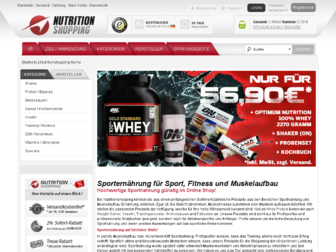 nutritionshopping.de website preview