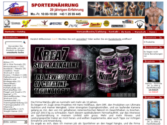 matzku-sportnahrung.com website preview