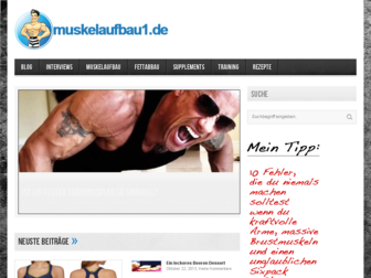 muskelaufbau1.de website preview