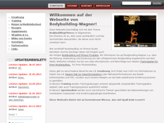 bodybuilding-wagner.de website preview