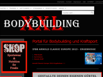 bodybuilding-xxl.de website preview