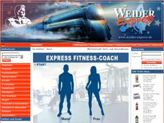 weider-express.de website preview