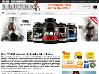 der-bodybuilding-shop.de website preview