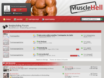 musclehell.com website preview