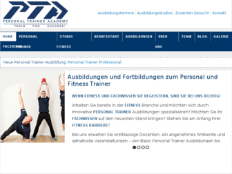 personal-trainer-ausbildungen.de website preview