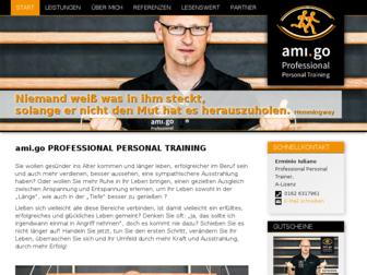 ami-go-personaltraining.de website preview