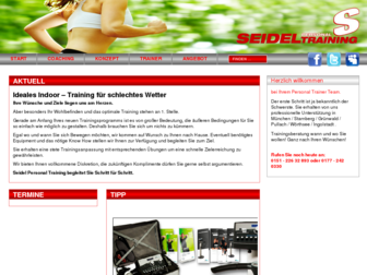 seidel-training.de website preview