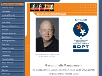 personal-training-schaupp.com website preview