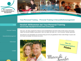your-personal-training.de website preview