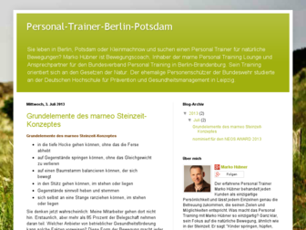 personal-trainer-berlin.blogspot.com website preview