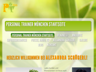 personaltrainermuenchen.info website preview