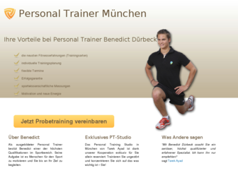 personaltrainermuenchen.org website preview