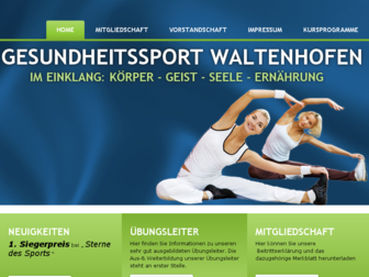 gesundheitssport-wa.de website preview
