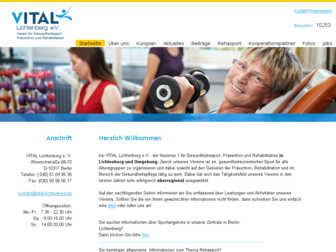 lichtenberger-gesundheitssport.de website preview