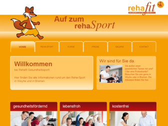 rehafit-gesundheitssport.de website preview