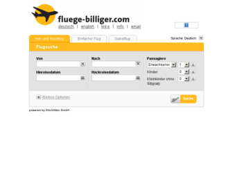 fluege-billiger.com website preview