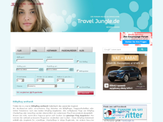 traveljungle.de website preview