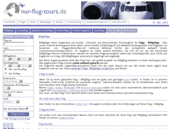 nur-flug-tours.de website preview