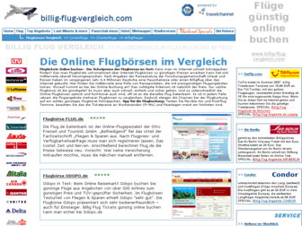 billig-flug-vergleich.com website preview