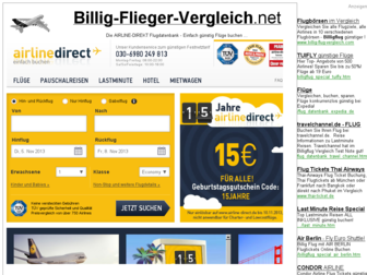 billig-flieger-vergleich.net website preview