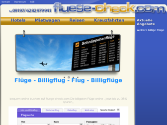 fluege-check.com website preview