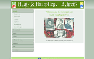 haarpflege-behrens.de website preview