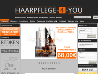 haarpflege-4-you.de website preview