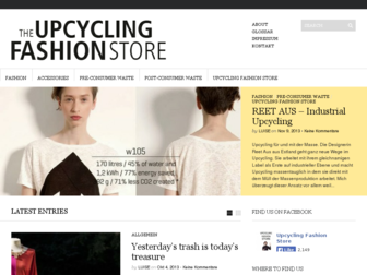 upcycling-fashion.de website preview