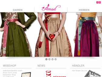amsel-fashion.de website preview