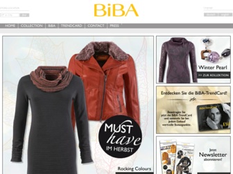 biba.de website preview