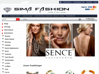 sima-fashion.de website preview
