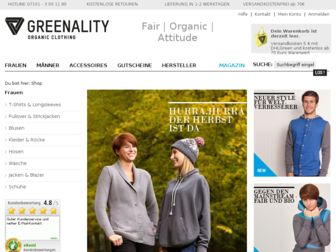 greenality.de website preview
