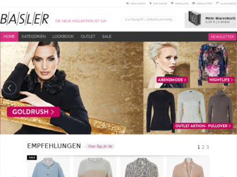 basler-fashion.de website preview