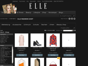shop.elle.de website preview