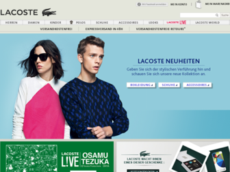 shop-de.lacoste.com website preview