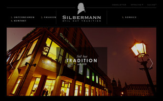 silbermann-fashion.de website preview